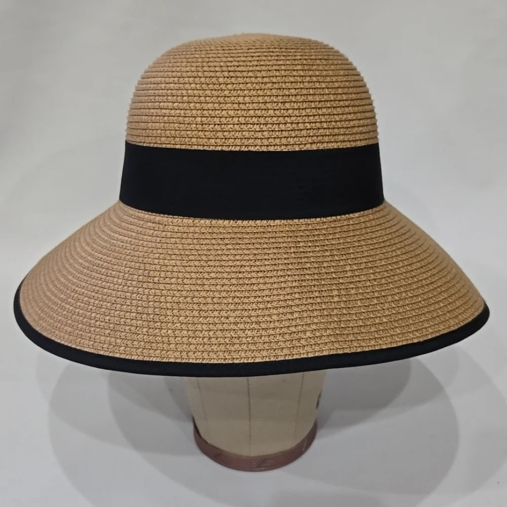 Magid Hats Straw Sun Hat Coastal Bonnet‎ Wide Brim Beach Travel - Picture 16 of 16